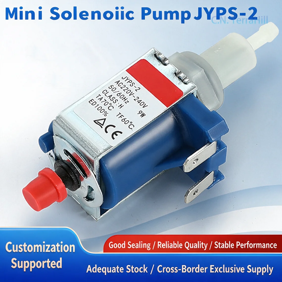 Electromagnetic Water Pump JYPS-2 Compatible with Supor Garment Steamer 220V Self-Priming Booster Pump Replacement Part