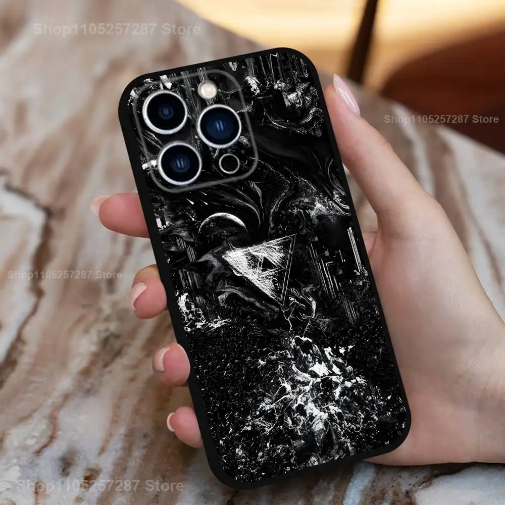 حافظة Sanger F-Freeze C-Corleone لهاتف iPhone 11,12,15,14,13,16,17,Plus,Pro Max,XS,X,XR,SE,Mini,8,7,Soft Silicone Black