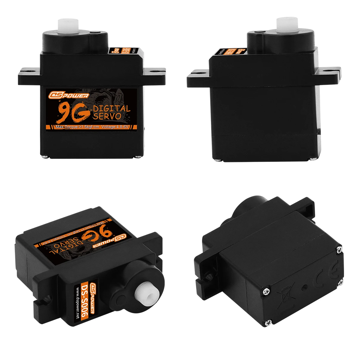 DSpower 9g Mini mikro serwo silnik bezrdzeniowy do 450 helikopter SCX24 RC samochód WLtoys k969 k989 k999 Mini Q samolot fixwing Robot BK