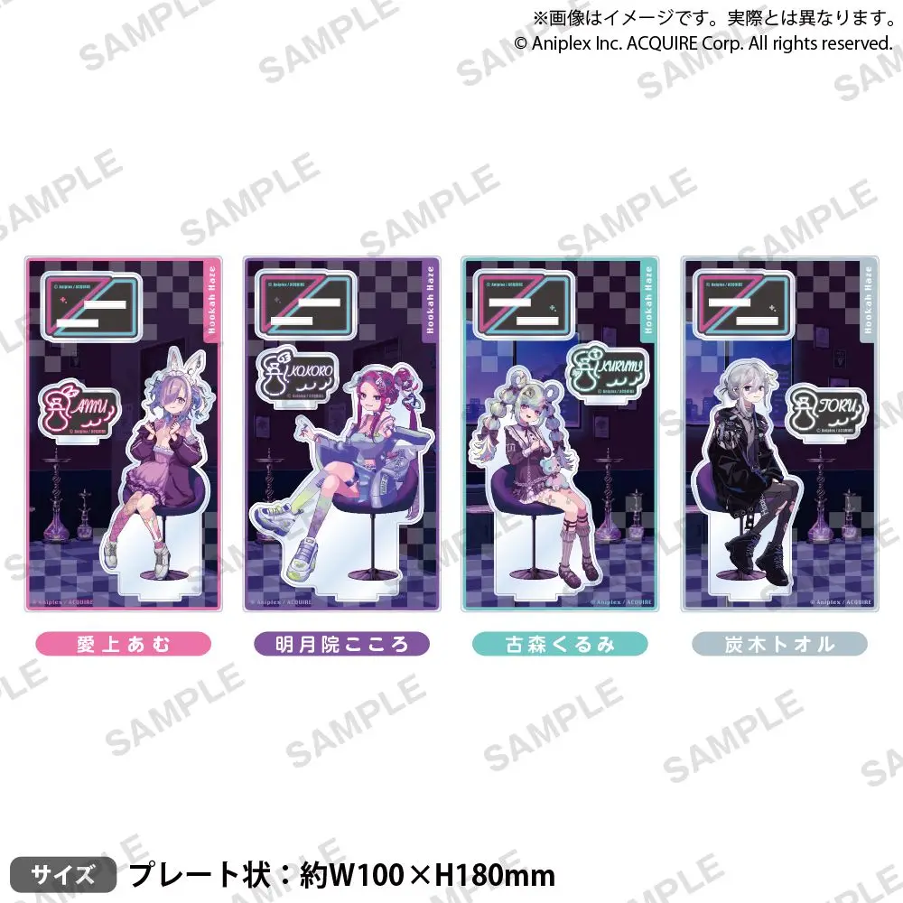 

Япония Bushiroad Товары Кальян Серпанок Кальян Водяной туман Акриловый стоячий знак