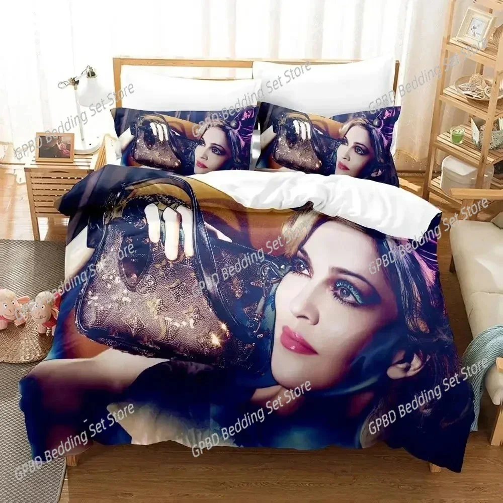 3D Print Sexy Madonna Bedding Set Single Twin Double Queen King Cal King Size Bed Linen Set