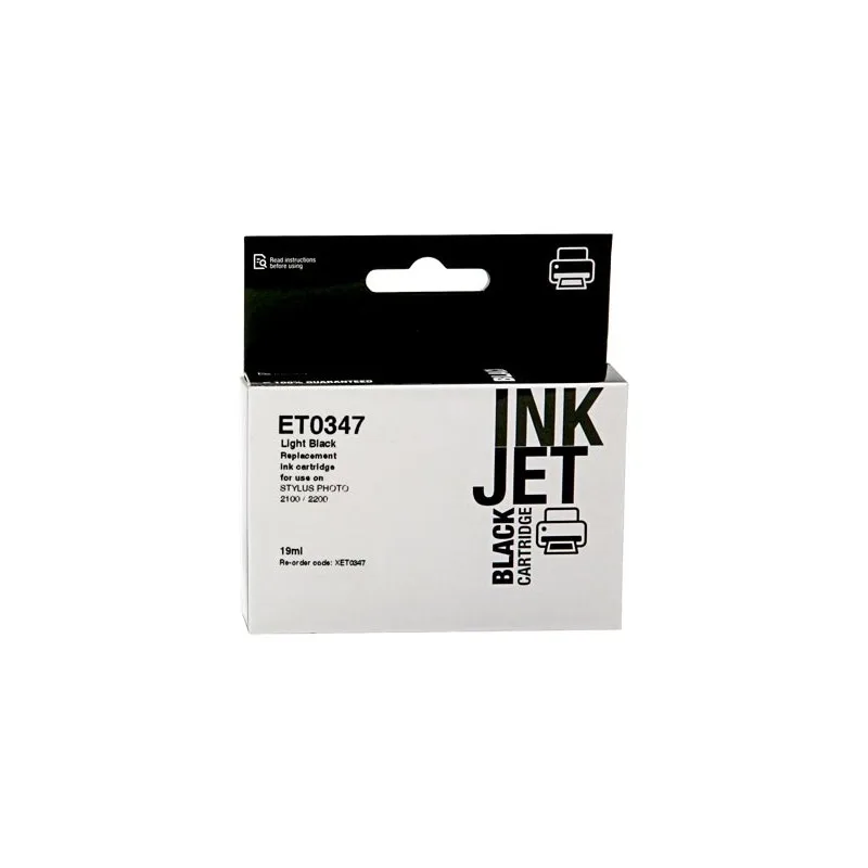 EPSON gray E347 alternative ink cartridge, replaces C13T03474020 XET0347C imprimirbien.com