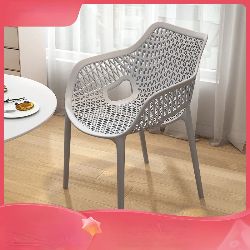 

Plastic chairs, dining chairs, household foldable dining tables, chairs, restaurants, thickened leisure chairs,