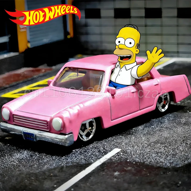 In Stock Hot Wheels 1/64 Mainline Series 2026 E Case SIMPSONS PAGANI AUDI MAZDA DODGE Collectible Car Toy Diecast Vehicle Model