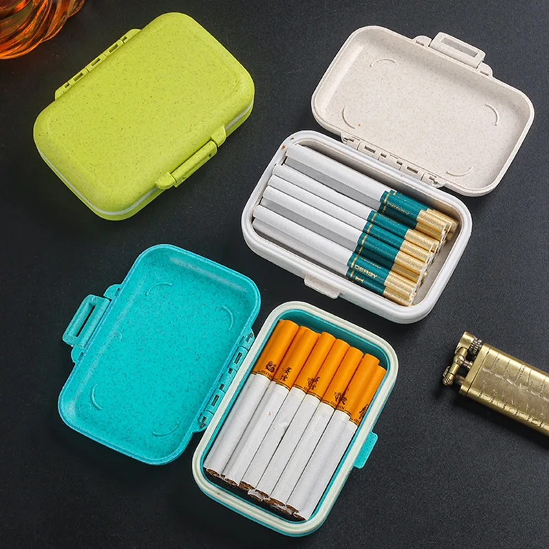 Portable Cigarette Case Sealed Tobacco Case 25 Pieces Cigarete Case Moisture-proof and Pressure-proof Smoking Accessories