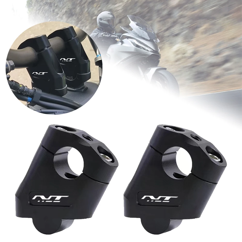 For Honda NT1100 NT 1100 2023  Motorcycle Handlebar Riser Bar Mount Handle Heightening Clamp Pit Motorbike Accessories