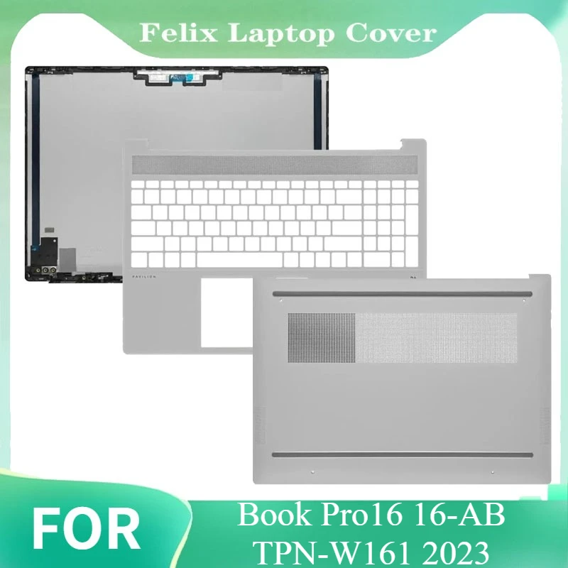 

For Book Pro16 16-AB TPN-W161 2023 Replace Cover LCD Rear Lid Back Top Cover Palmrest Upper Bottom Base Case Replacement Housing
