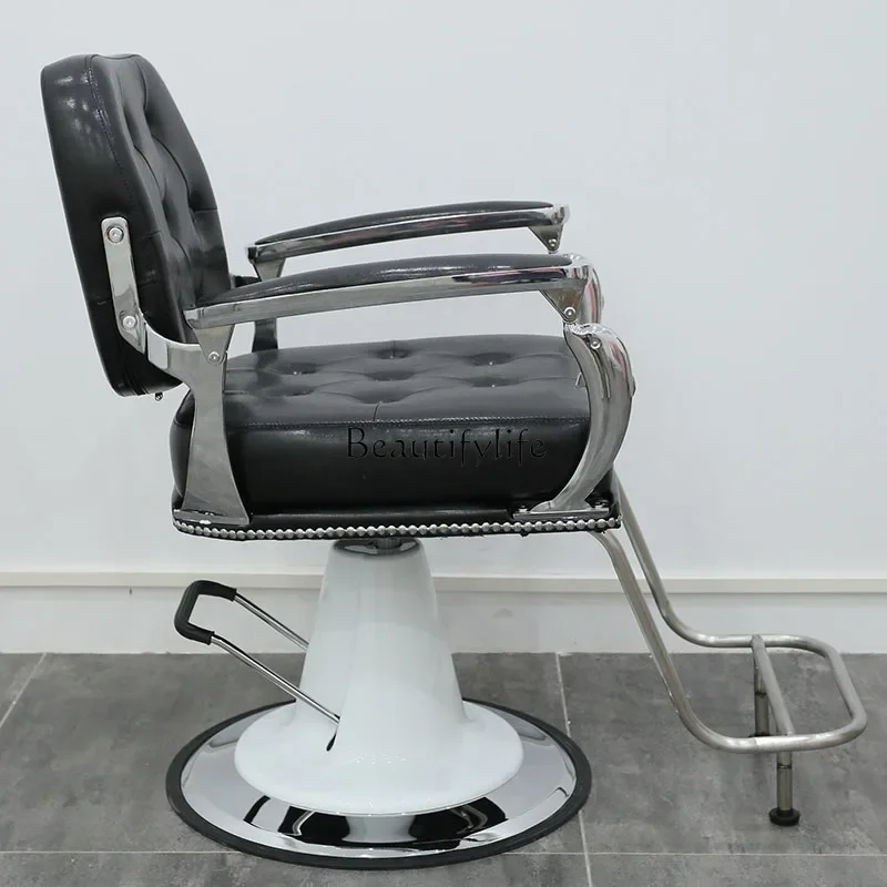

yj7 Hair salon special chair Japanese rotating lift into barber shop chair
