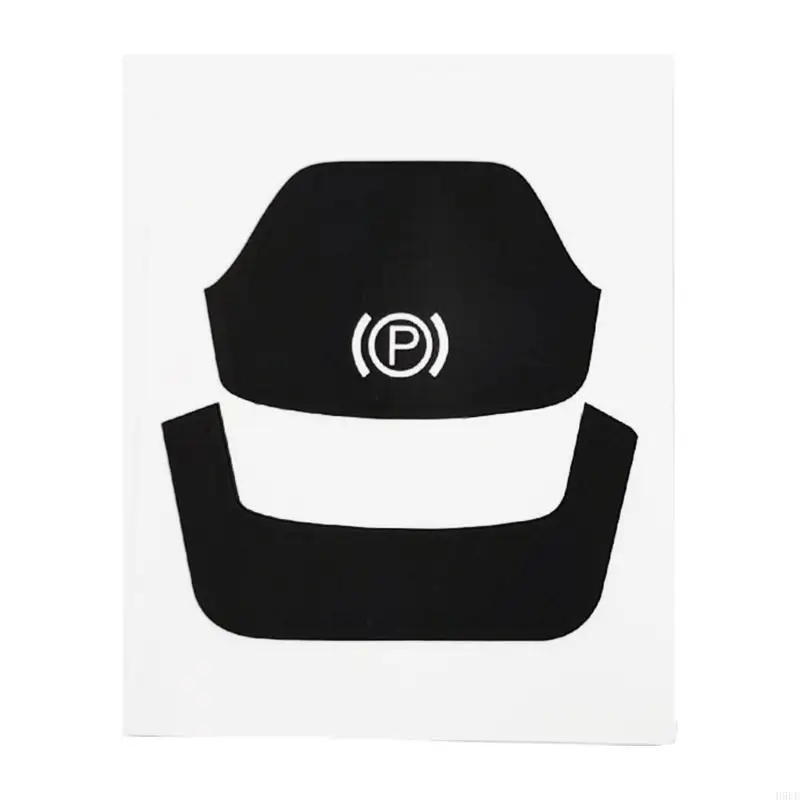 Precisions Fit Electronic Parking Brake Sticker Waterproof Design Easy Application for Specific Vehicle Models H9EE