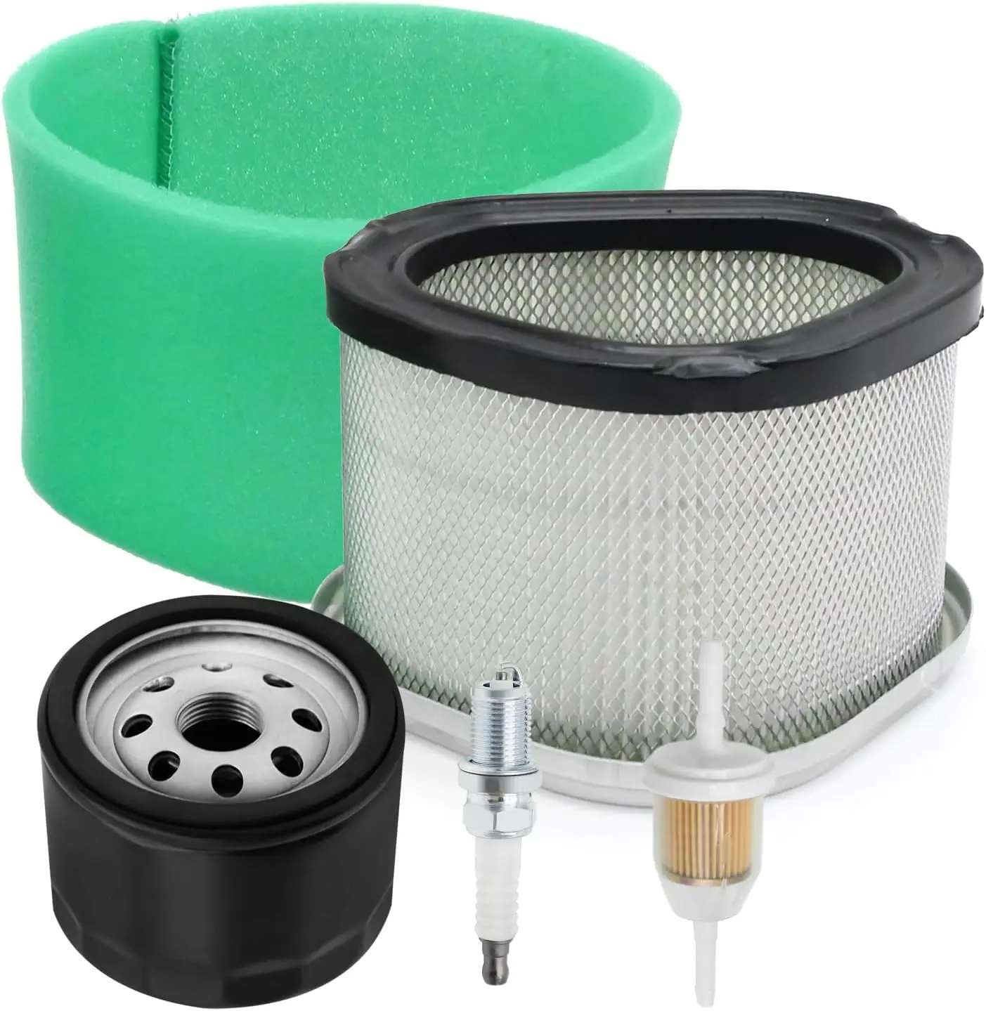 Filtro de ar LT133, filtro de óleo para John Deere LX173, kit de manutenção do filtro de ar 12 083 05 para motor Kohler CV11 CV15 CV16