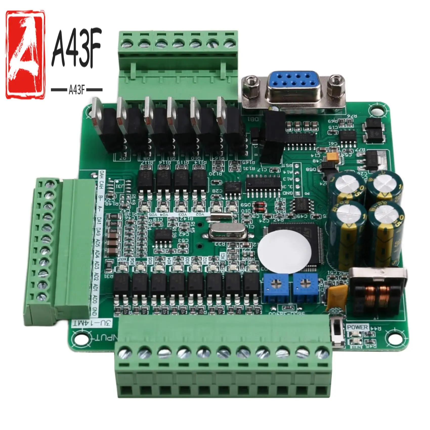 

A43F-High Speed With Analog Programmable Controller PLC Industrial Board