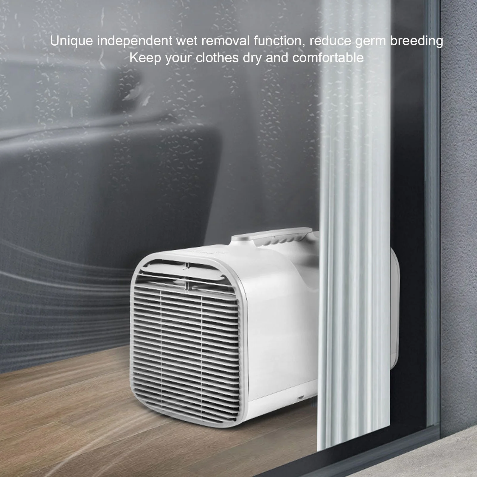 Dorm Room Air Conditioner, Energy Efficient Air Cooler, Portable Air Conditioner High Efficiency Quiet Cooling for Small Rooms