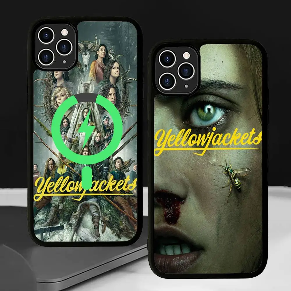 

TV Horror Yellowjackets For Magnetic Phone Case For IPhone 16 15 14 13 12 11 17 Pro Max Plus Wireless Charge Cover