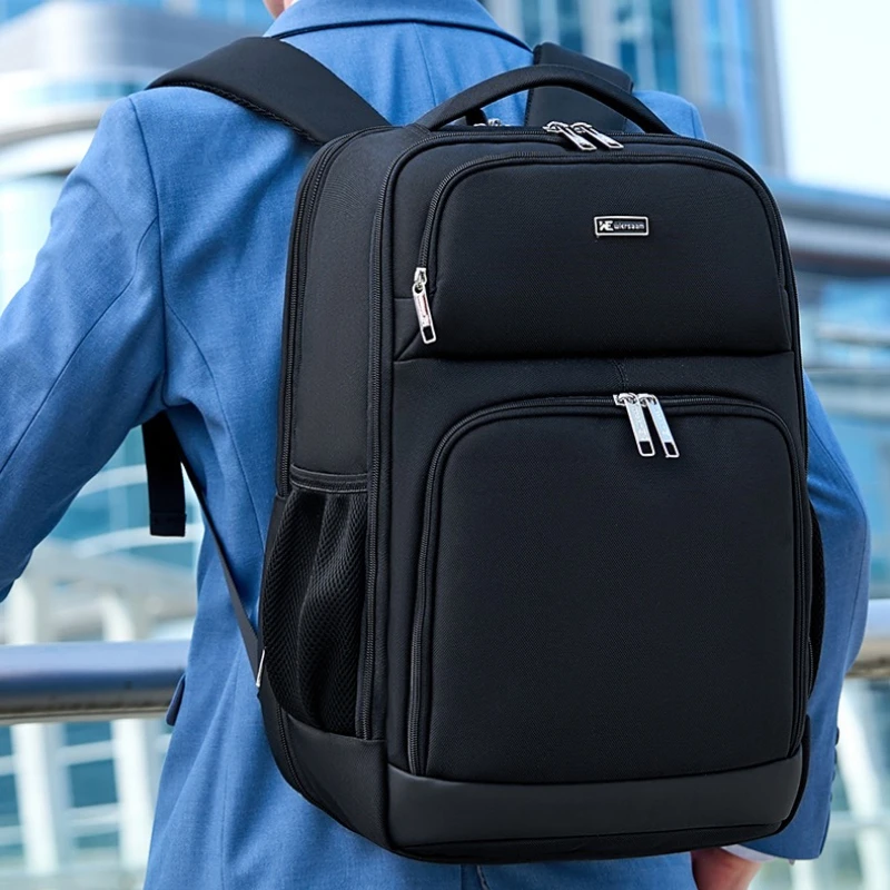 

Men Travel Backpack, Business Casual Multifunctional Large Capacity Trendy Fashion Laptop Backpack for Daily Trip