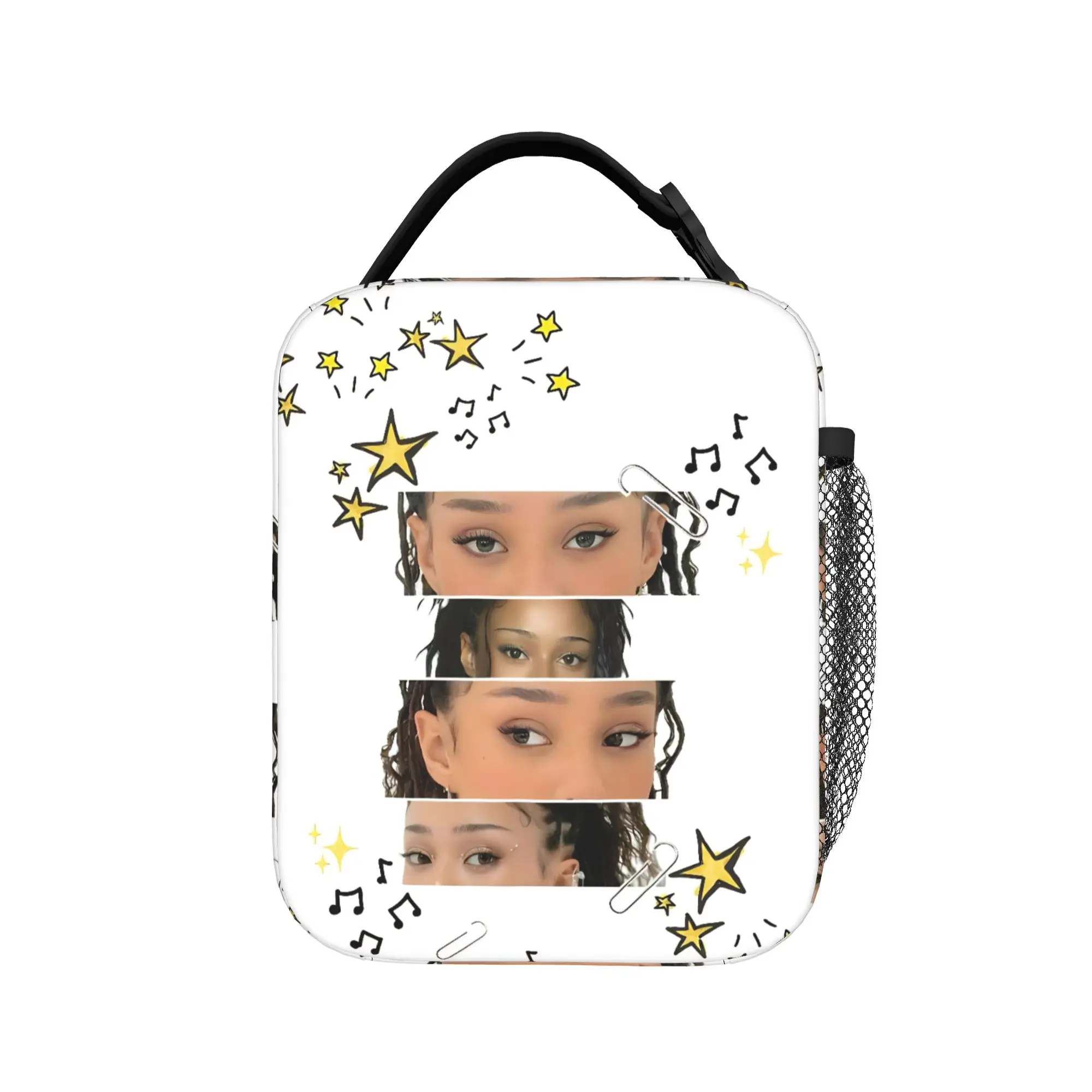 Katseyes Kpop Girl Group Thermal Insulated Lunch Bag for Work  Reusable Food Bag Container Thermal Cooler Food Box