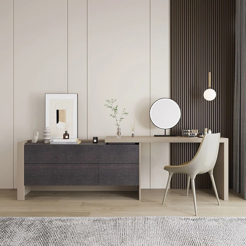 Simple dresser master bedroom multi-functional storage cabinet integrated high-end dresser combination cabinet