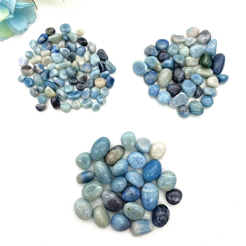 Drop shipping 50g 3 Size Natural Gemstone Trolleite Gravel Tumbled Bulk Crystal Healing Stone Chips Gravel Stones and crystals