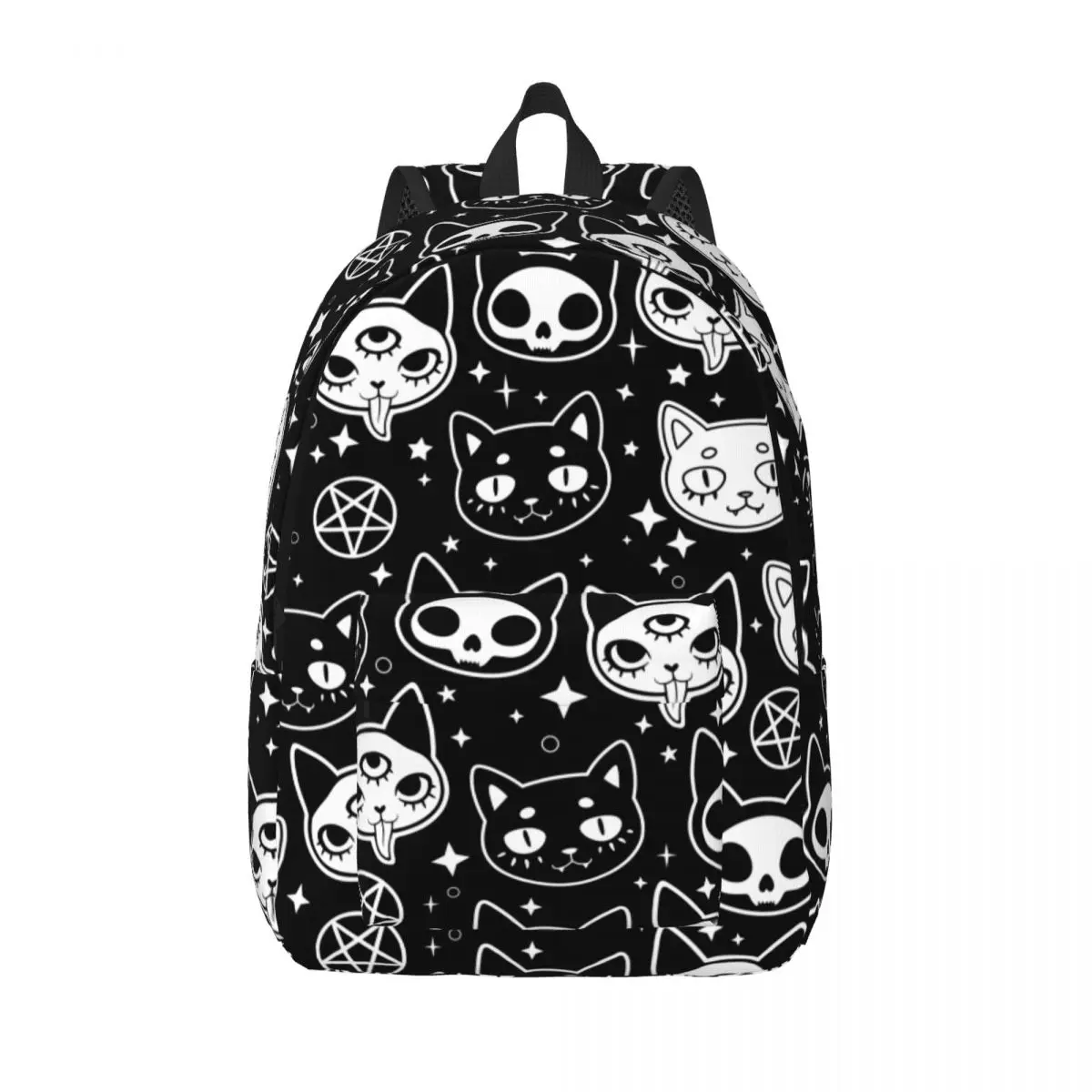 Plecak Magic Cat Witchcraft dla chłopca dziewczynki dzieci Student School Bookbag Daypack Przedszkole Podstawowa torba na prezent