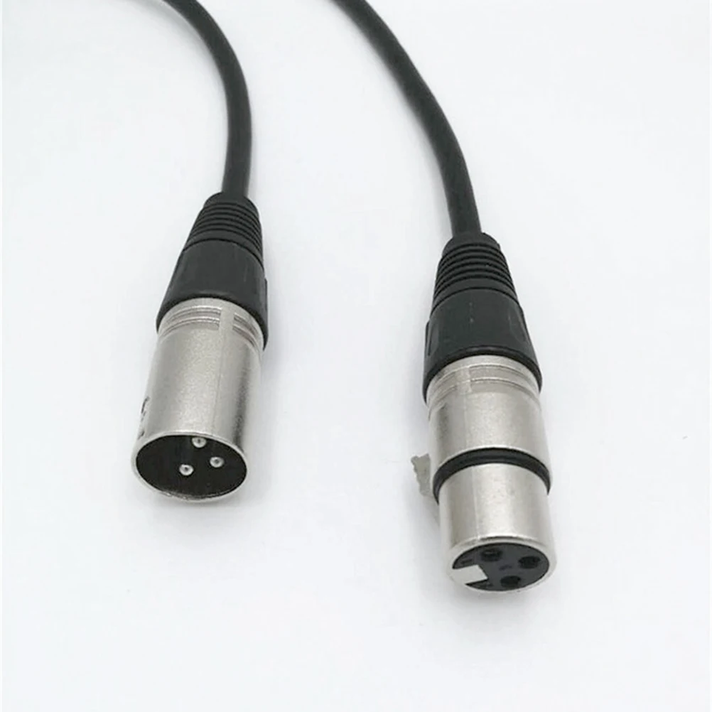 

2 pcs XLR Cable 10m Microphone Cable Durable Male to Female Audio Mixer Wire Sound Equipment Connection Copper Core Conductor