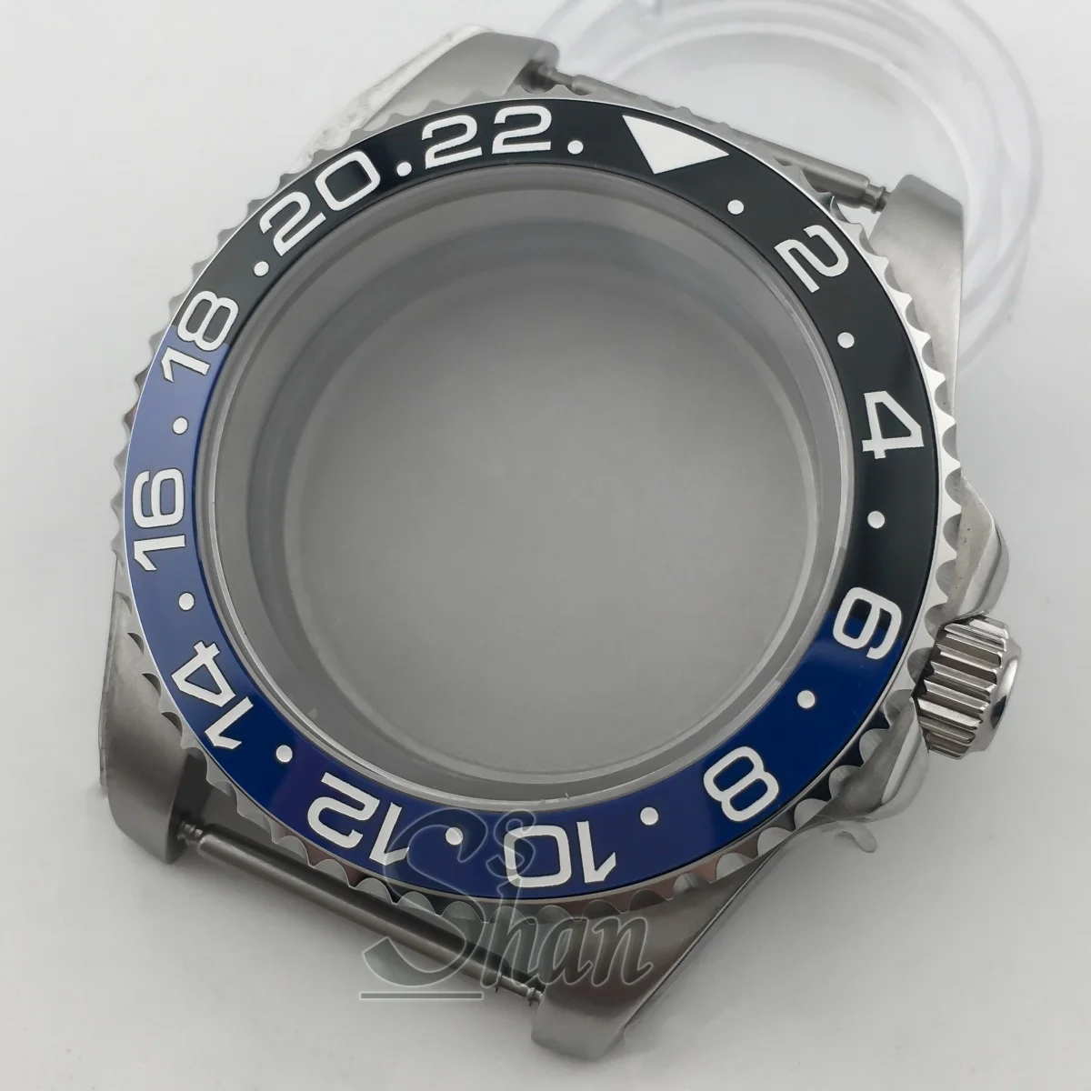 

40mm NH35 stainless steel case sapphire crystal water-resistant NH34A NH35 ETA2824 Miyata movement GMT Diving case ceramic bezel