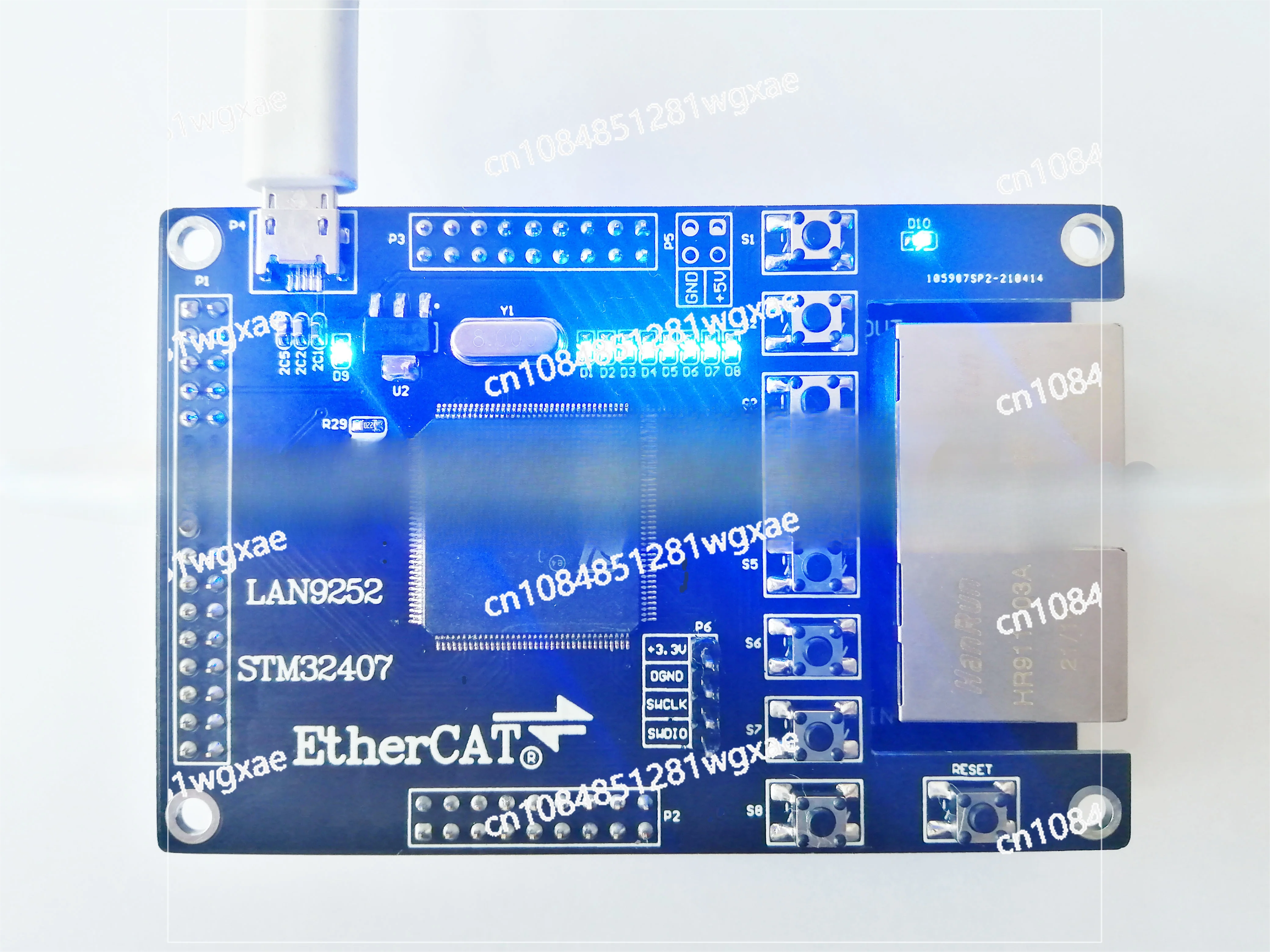 

Development Board LAN9252 Slave LAN9252, EtherCAT Slave 16IO CIA402