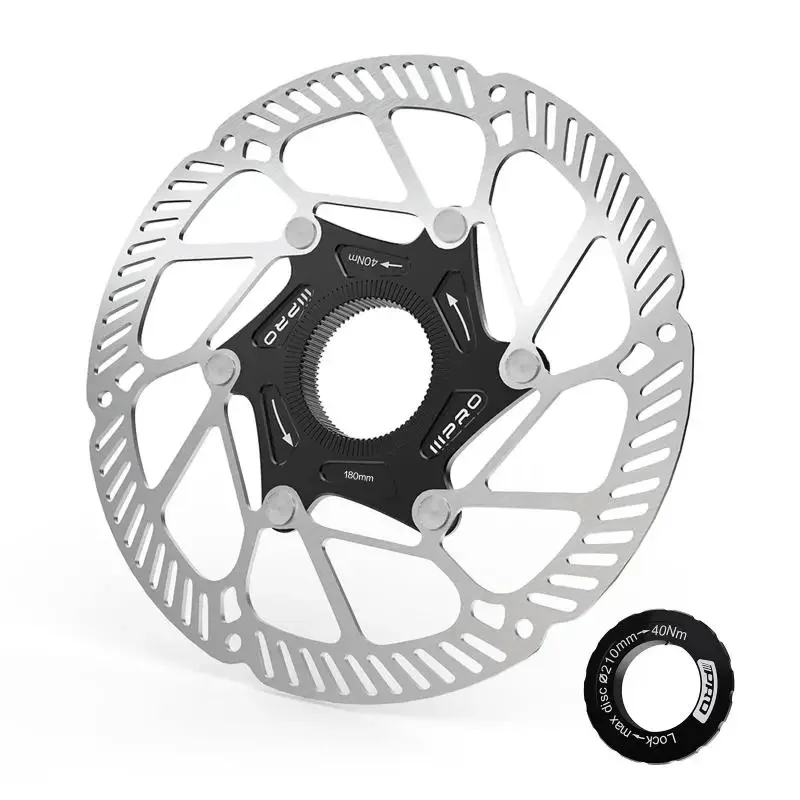 AliExpress IIIPRO Bicycle Brake Rotor Center Lock 140Mm 160Mm 180Mm Mtb Road Bike Disc Brake Rotor Super Light Heat Dissipation Disk Rotor