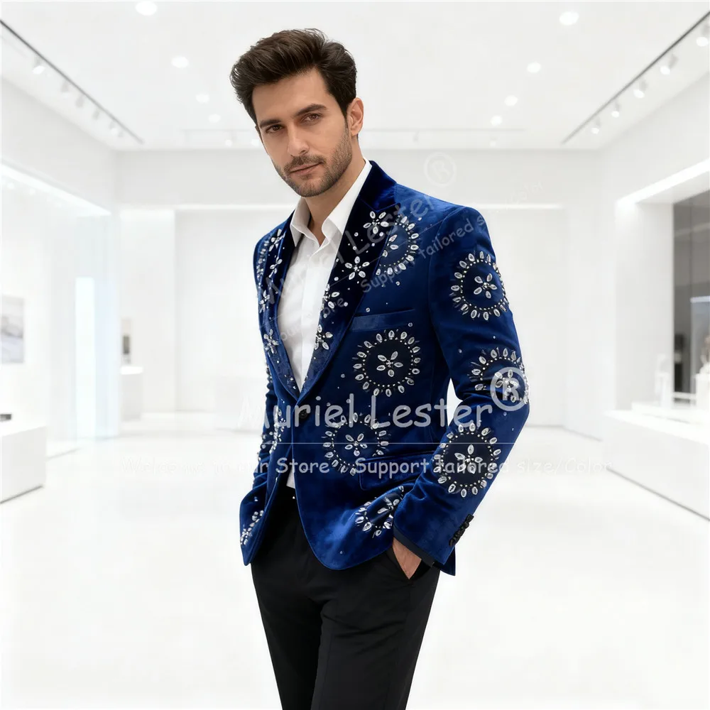 

Classic Grey Plaid Check Suit Men 2 Pieces Sets Single Breasted Prom Blazers Customized Man Banquet Party Attire Business Tuxedo