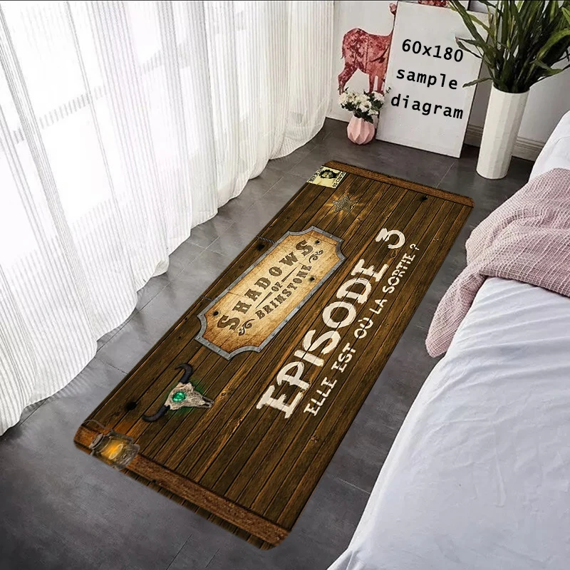 Living Room Rugs Foot Carpets Definitely Not A Trap Door Entrance Doormat Kawaii Rug Floor Mat Carpet Anti Slip Mat Home Kitchen