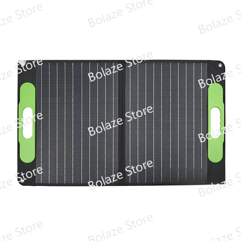 Single Crystal 60W18V Solar Panel Outdoor Travel Portable Foldable Bag Portable Mobile Power Supply