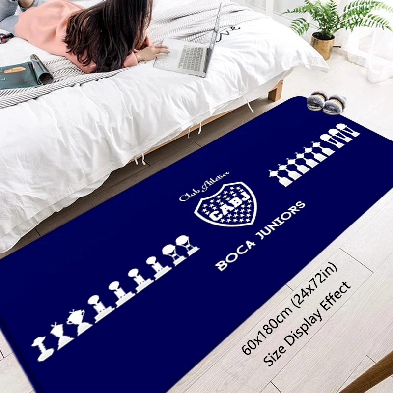 Welcome Football Carpet Interior Room Rugs Foot Carpets Entrance Doormat Prayer Rug Floor Mats Non-slip Bath Boca Juniors Mat