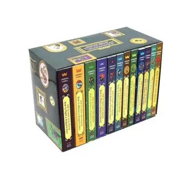 12 Books/set How To Train Your Dragon: The Complete Series: Paperback Gift Set, Short Chapters, Clever Slapstick, English Novels