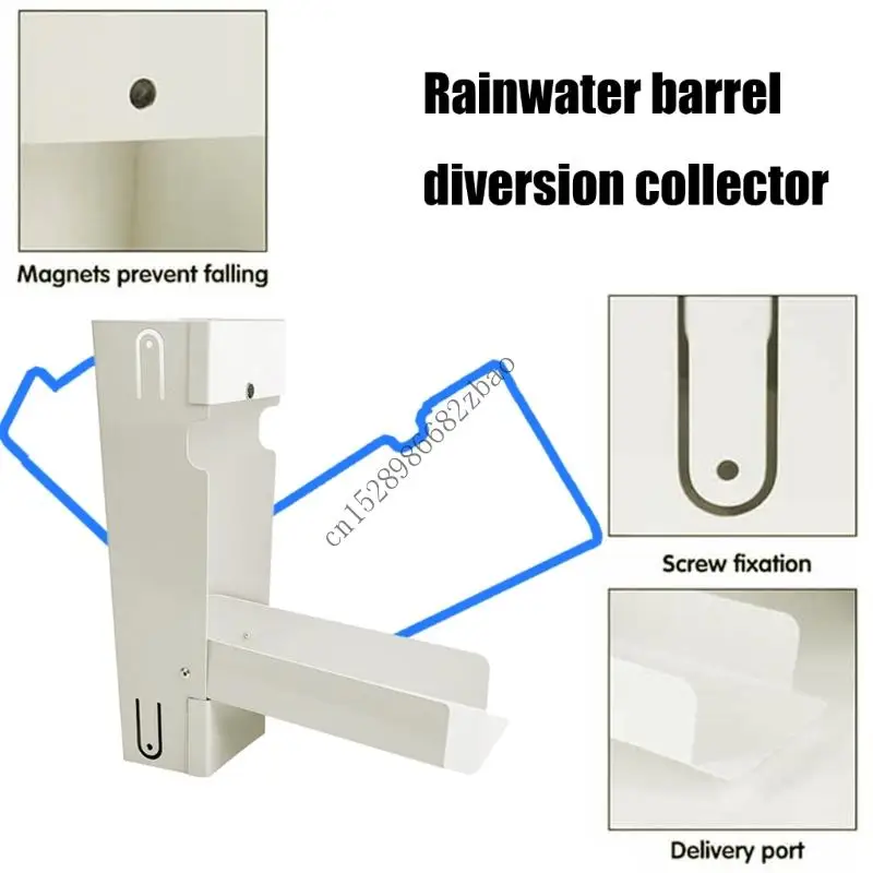 H7EA Professional Rainwater Collection System Diverters System Metal для 3x4inch