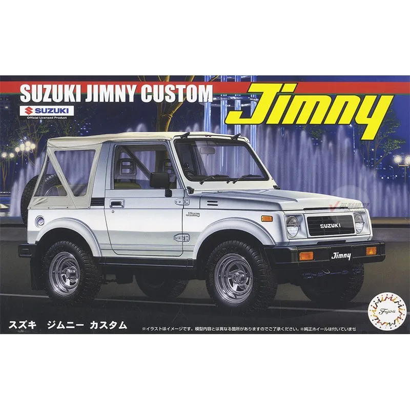 

Fujimi 04631 Static Assembled Car Model Toy 1/24 Scale For Suzuki Jimny 1300 Custom 1986 Car Model Kit