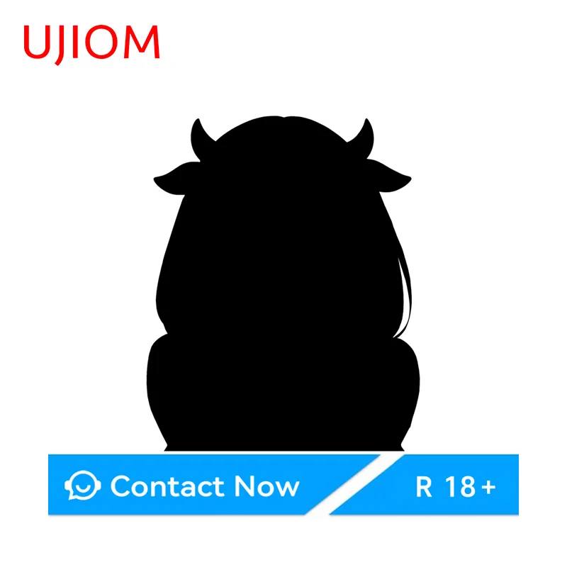 UJIOM Shirogane Noel Ai Girl Wall Sticker Creative Fashionable Cupboard Surfboard Decal High Quality Room Decoration Accessories