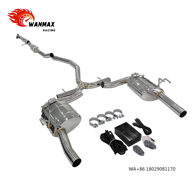 Stainless Steel Performance Valvetronic Exhaust Catback System for 2019  E300 W213 Exhaust System