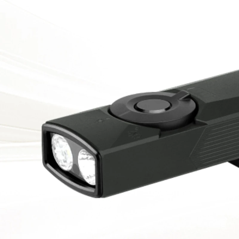 

Highlight 3 light source ultra-thin small portable strong light charging flashlight