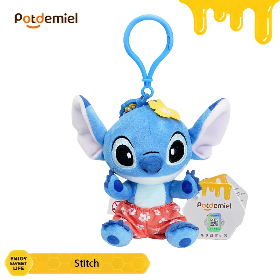 Potdemiel Disney Lilo & Stitch: Colgante de peluche, decoración para bolso, cartera, mochila, recuerdo de fiesta, mini