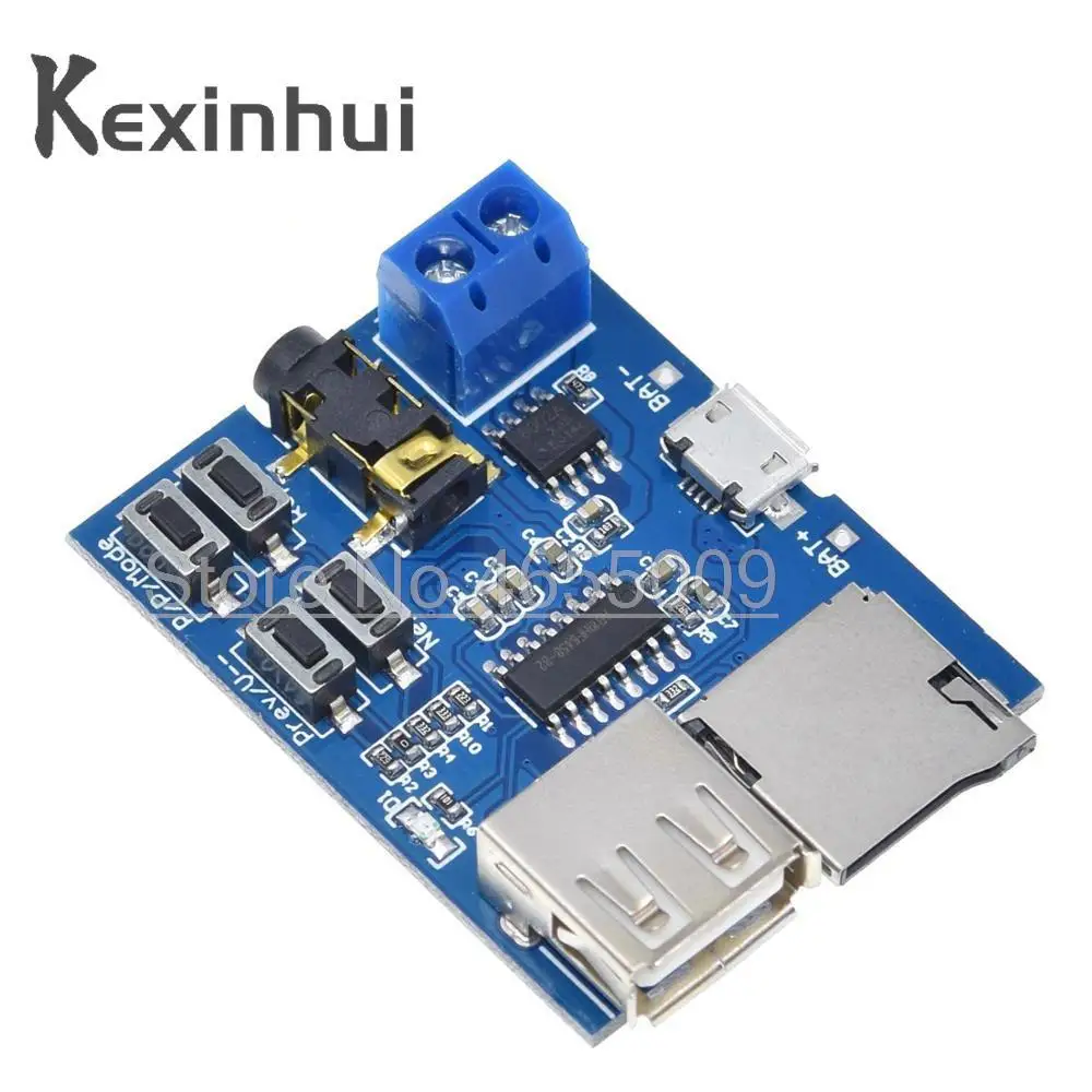 TF card U disk MP3 Format decoder board module amplifier decoding audio Player