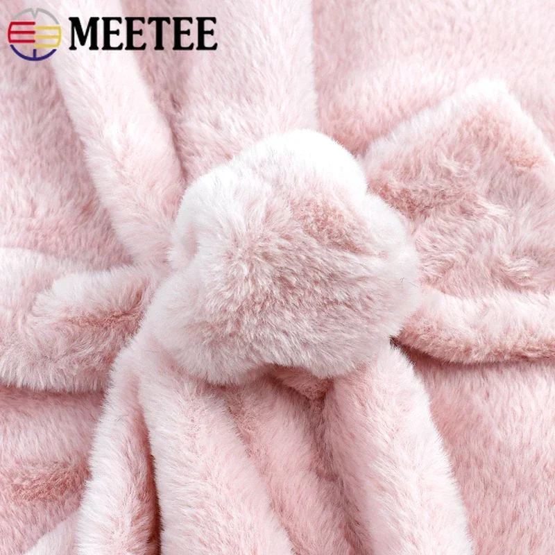 50cm Faux Fur Fabric 8mm Pile Soft Plush Fabrics for Toys Sofa Home Decoration Cotton Dolls DIY Clothes Sewing Handmade