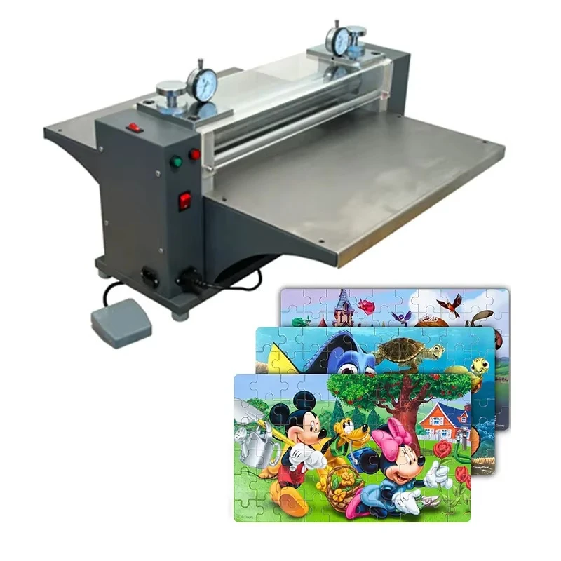 Manual Carton Die-cutting Machine Paper Sheet Creasing Machine Cardboard Die Cutter Jigsaw Puzzle Die Cutting Machine
