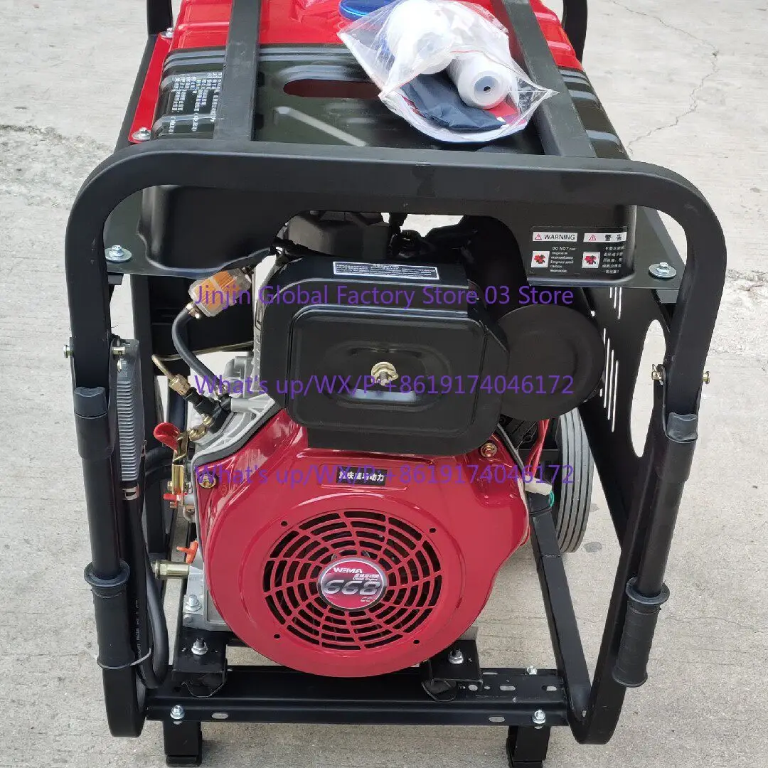 Generator set 5kW household 220V small silent 3/6/8/10kw single three-phase 380V dual voltage