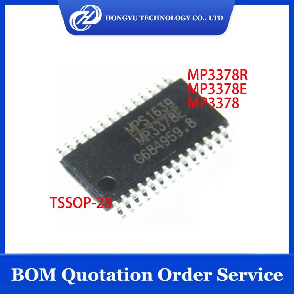 5 - 10 Pieces MP3378R MP3378E MP3378 TSSOP-28 IC LED DRVR CTRLR PWM New High Quality In Stocks