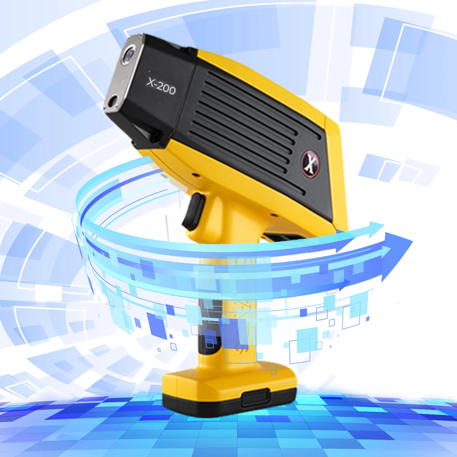 Portable Handheld Spectrometer xrf metal spectrum analyzer precious Xrf metal analyzer