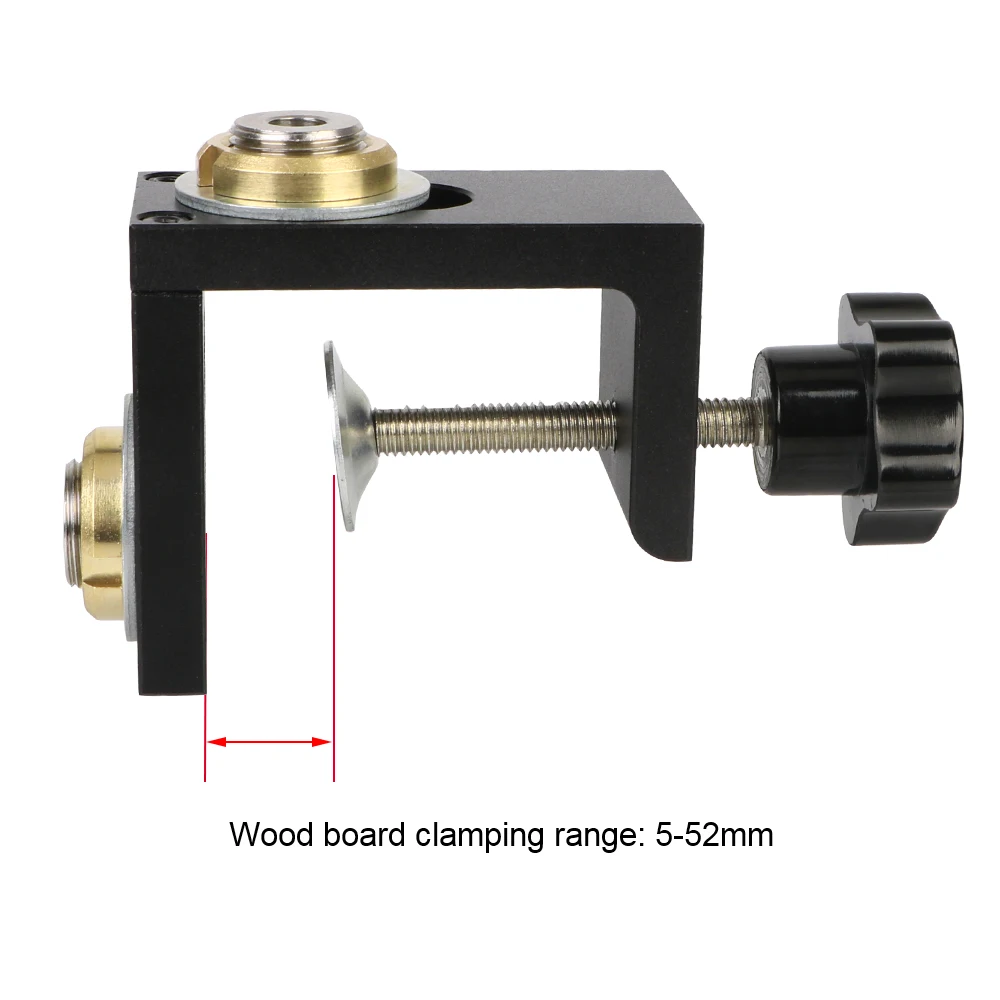 For Drilling Guide Locator Doweling Jig Adjustable With 8/15mm Drill Bit 3 In 1 Puncher Tools Woodworking Pocket Hole Jig