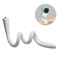 IP Camera Bracket Silicone Support Deformable Material Fixed on the Crib for Baby Monitor