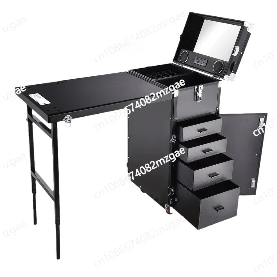 Portable Cosmetic Case Beauty Tattoo Embroidery High-end Trolley Cosmetic Case, Setting Professional Storage Case Nail Art