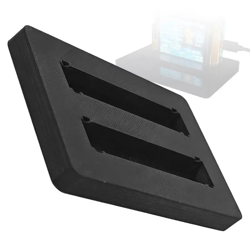 652F Plastic 2 Slot Base Bracket For Bitcoins Mining Equipment Enhances Portability And Simple Toolless Setups