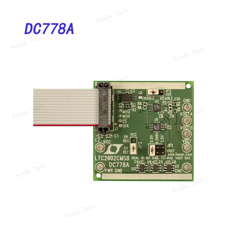 DC778A	LTC2602 16-Bit Samples Per Second Digital to Analog Converter (DAC)