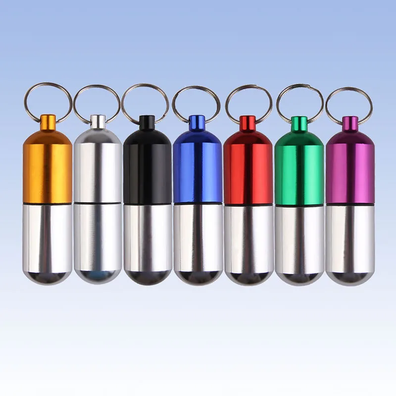 Large Waterproof Small Cartridge Key Chain Aluminum Alloy Cartridge Fully Functional And Very Easy To Carry Can Put The Tablet