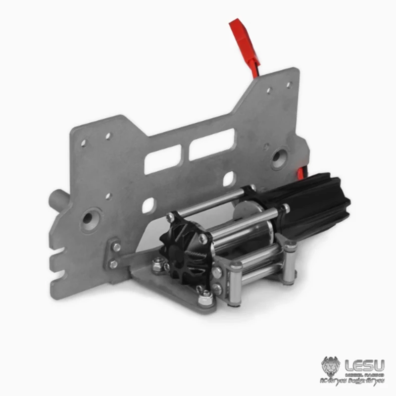 

1/14 Truck TGS front bumper coupler simulation trim G-6191 Winch set